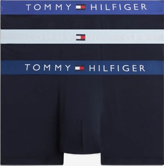 Tommy Hilfiger 3P Trunk Wb NB WEDGE BLUE RICH NAVY SKY BLUE S