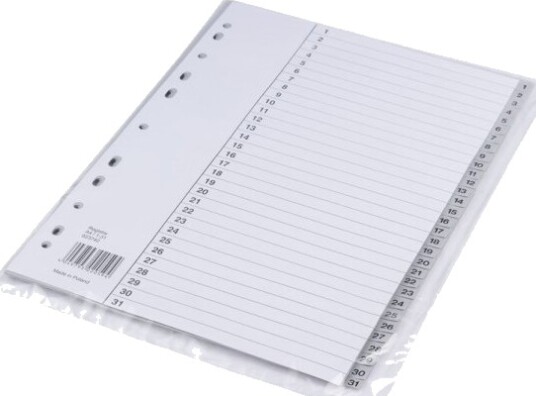 Register Bantex A4,210X297mm Grå Sæt Med 1 Stk. Register Bantex A4,210X297mm Grå Sæt Med 1 Stk.