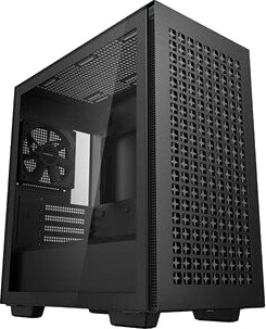 DeepCool CH370 Mini Tower Kabinett med Vindu og Støtte for 360mm Vifte - Svart DeepCool CH370 Mini Tower Kabinett med Vindu og Støtte for 360mm Vifte - Svart