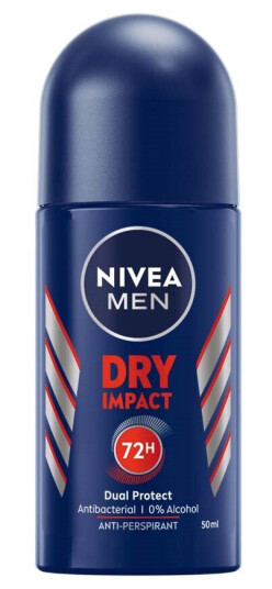 Nivea Men Dry Impact Roll-on 50ml Nivea Men Dry Impact Roll-on 50ml