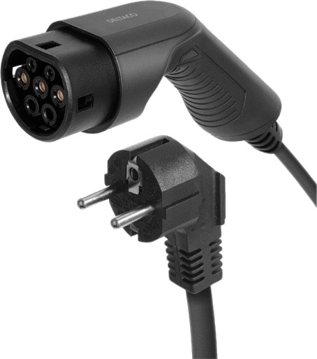 Deltaco E Charge Ladekabel T2 6 16A 5.5m Deltaco E Charge Ladekabel T2 6 16A 5.5m