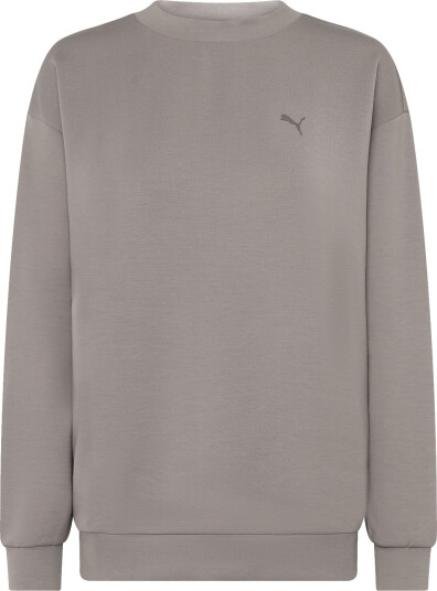 PUMA W Cloudspun Crew Neck - Grey - XS
