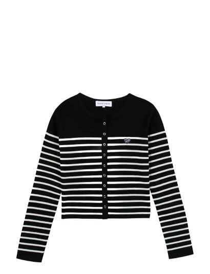 Maison Labiche Cardinoux Mini Coeur / Gots - Black - XS