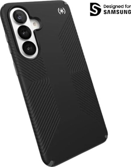 Speck Presidio2 Grip Magnet - Samsung Galaxy S26+ MagSafe Case - Black/Slate Gray/White