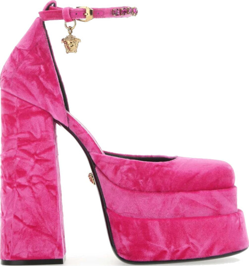 Versace Dame Sko Rosa 37 EU,