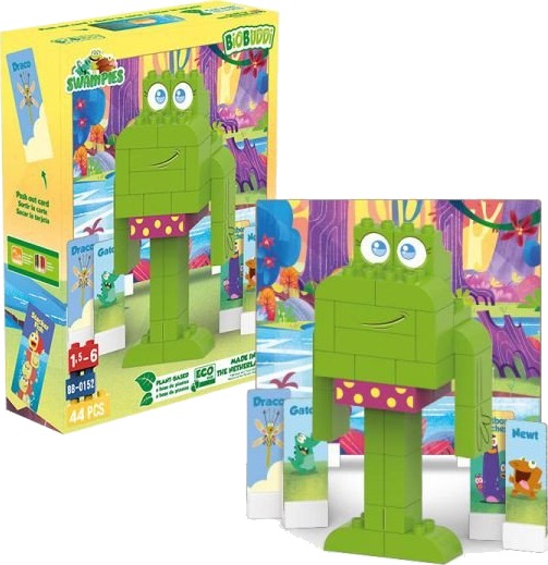 Biobuddi Swampies Ribby Byggesett 44 Deler 1,5-6 År Biobuddi Swampies Ribby Byggesett 44 Deler 1,5-6 År