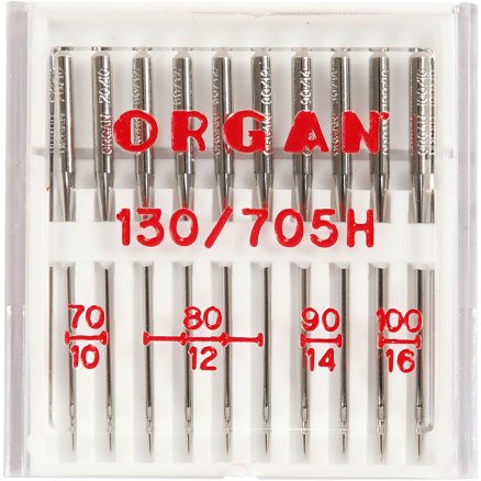 Diverse Symaskinnåler nr 70+80+90+100 10 stk 1 pk Diverse Symaskinnåler nr 70+80+90+100 10 stk 1 pk