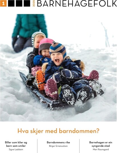Barnehagefolk. Nr. 1/2025