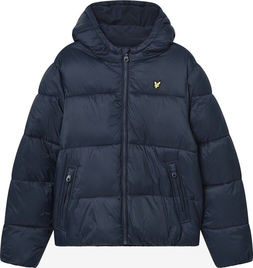 Lyle & Scott   Jakke Fleece Lined Padded Jacket   Blå