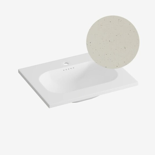 Korsbakken Nice Heldekkende Terrazzo Sand 60cm