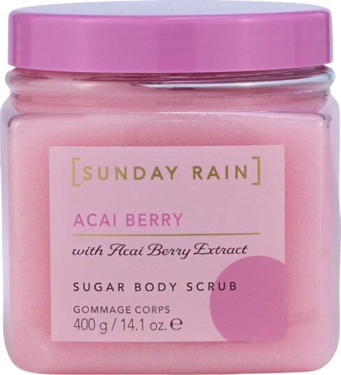 Sunday Rain Body Scrub Acai Berry 265g Sunday Rain Body Scrub Acai Berry 265g