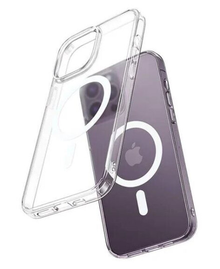 Mcdodo Magnetisk Mobildeksel for iPhone 15 Pro Gjennomsiktig
