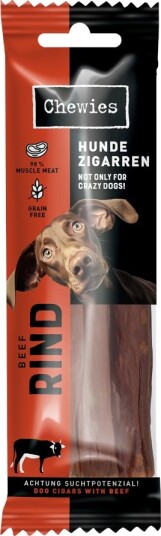 Chewies Hundesigarer Sparepakke Okse 3 X 75 G
