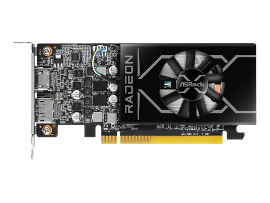 ASRock RX6400 Skjermkort 4GB GDDR6 Low Profile VR Klar ASRock RX6400 Skjermkort 4GB GDDR6 Low Profile VR Klar