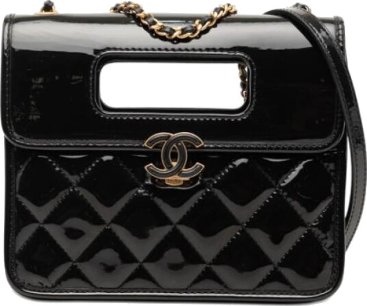 Chanel Vintage Dame Svart Chanel Vintage Dame Svart