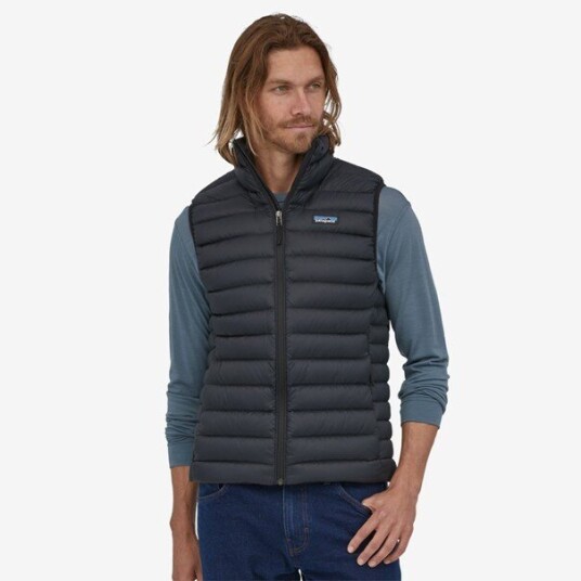 Patagonia Down Sweater Vest, M's Black XL