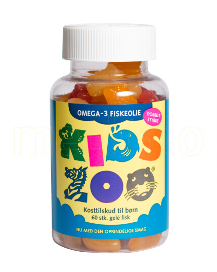 Kids Zoo Omega-3 60 Tabletter Kids Zoo Omega-3 60 Tabletter