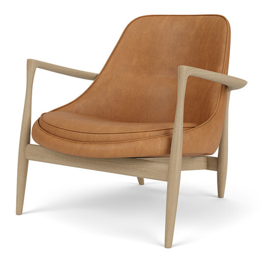 Audo Copenhagen Elizabeth Lounge Chair Natural Oak / Dunes 21000