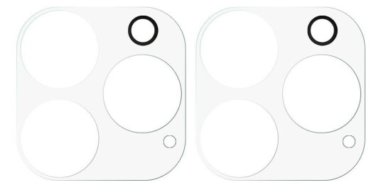 INCOVER iPhone 14 Pro / 14 Pro Max Herdet Beskyttelsesglass for Kameralinse 2-pakning - 9H - Gjennomsiktig