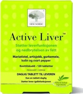 New Nordic Active Liver 120 Tabletter New Nordic Active Liver 120 Tabletter