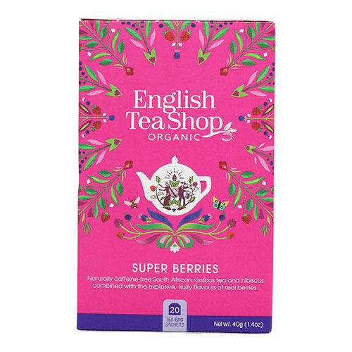 English Tea Shop Super Berries Te Ø - 20 Poser