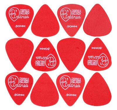 dAndrea Delrex Standard Pick Set 0,50 dAndrea Delrex Standard Pick Set 0,50