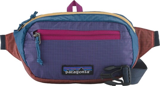 Patagonia Ultralight Black Hole Mini Hip Pack 1l Patchwork Coral Adult Patagonia Ultralight Black Hole Mini Hip Pack 1l Patchwork Coral Adult