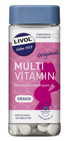 Livol Multivitamin Gravid 150 Tabletter