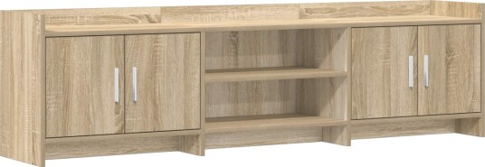 TV skap 168 x 33 x 47 cm Sonoma eik Konstruert tre TV skap 168 x 33 x 47 cm Sonoma eik Konstruert tre