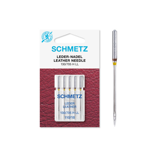 Schmetz Skinnål 110/18 130/705 H LL, 110/18, 5-pack Schmetz Skinnål 110/18 130/705 H LL, 110/18, 5-pack