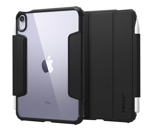 Spigen Ultra Hybrid Pro Cover iPad Mini 6 2021 (8,4tm) Svart Spigen Ultra Hybrid Pro Cover iPad Mini 6 2021 (8,4tm) Svart