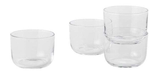 Muuto - Corky Glasses Low Clear