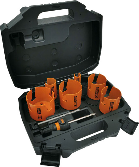 CMT hullsagsett HW Push&Lock 22-76mm, 6stk+holder