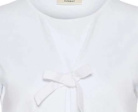 InWear Alistoniw Bow Tshirt - White - XL