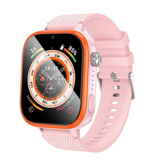 Hoco Smartwatch For Barn Med Samtalefunksjon 4G Y101, Rosa