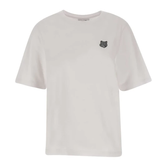 Maison Kitsuné Dame Topper Hvit S Maison Kitsuné Dame Topper Hvit S