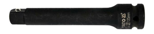 Yato 1/2" Forlengelse 125 mm i Krom-Molybdenstål Håndverktøy