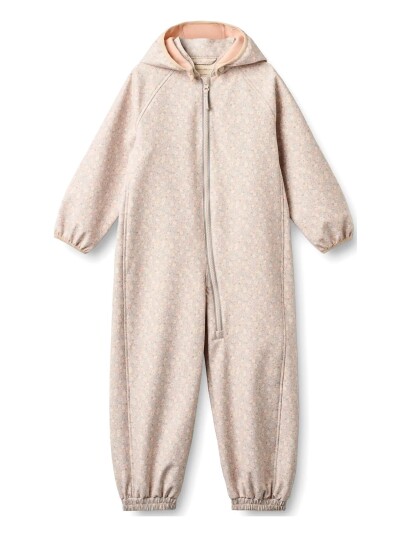 Wheat Softshell Suit Limme Pink 110