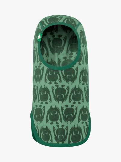 Vossatassar Monsterull Balaclava Grønn ONE SIZE