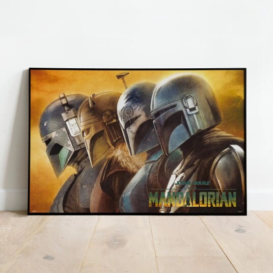 Star Wars Plakat Mandalorians    91,5 x 61 cm