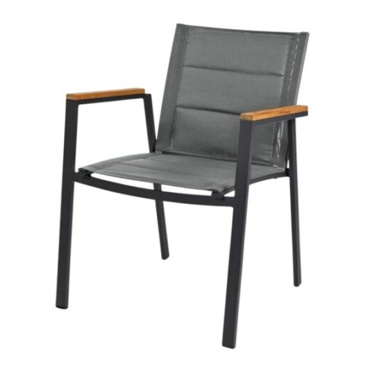 Cinas Mood Extreme Stol Tekstil Antrasitt/Teak Cinas Mood Extreme Stol Tekstil Antrasitt/Teak