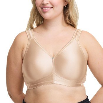 Swegmark BH Shine Soft Bra Moulded Cups Beige polyamid E 75 Dame