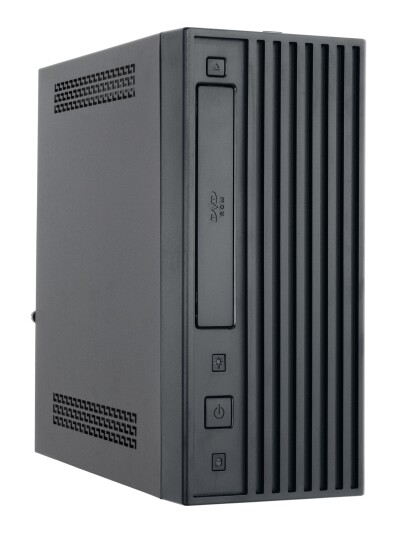 Chieftec Mini-ITX Kabinetten BT-02B med 250W Strømforsyning - Svart