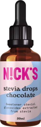 Nick's Stevia Drops, 50 ml - Natural