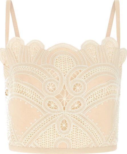 Elie Saab Dame Topper Hvit S,
