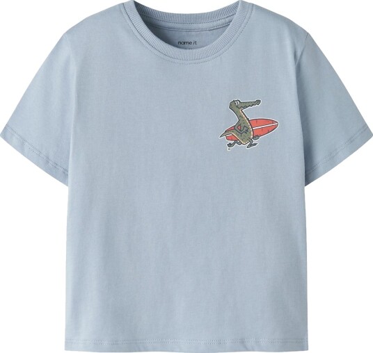 Name It T skjorte NmmVelix Blue Tåke/Surf Name It 1 år (80) T skjorte Blå