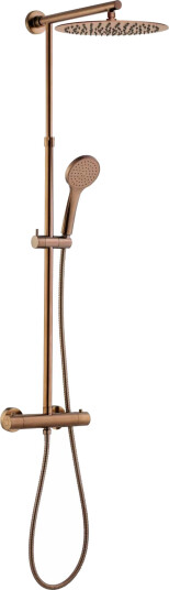 A-collection Azur TakdusjØ30cm - Komplett Børstet Rosegull