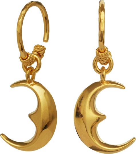 Maanesten Moonie Øredobber 18 kt. Gullbelagt sølv 9589a - Dame - 925 sterling silver