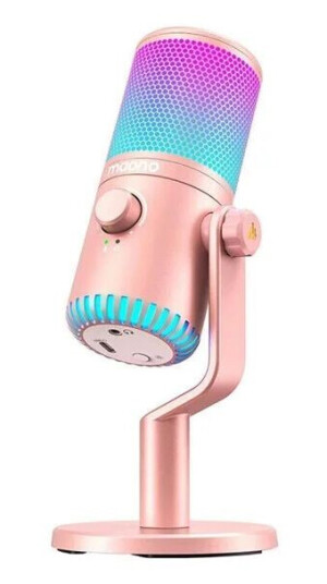 Maono DM30RGB Microphone Pink Maono DM30RGB Microphone Pink