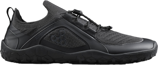 Vivobarefoot Mens Primus Trail Knit FG Obsidian/Obsidian 40"